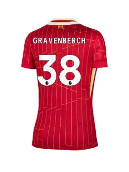 Liverpool Ryan Gravenberch #38 Heimtrikot für Frauen 2024-25 Kurzarm